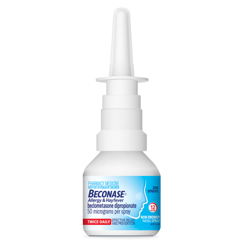 Beconase Allergy & Hayfever Nasal Spray 200 Sprays – Beclometasone