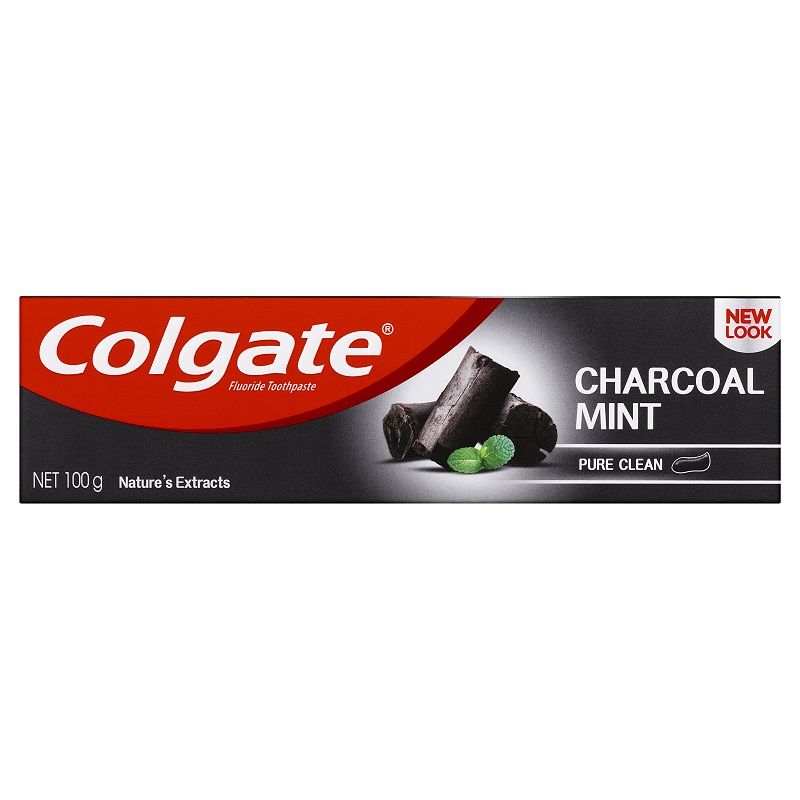 Colgate Nature's Extracts Pure Clean Charcoal + Mint Toothpaste 100g