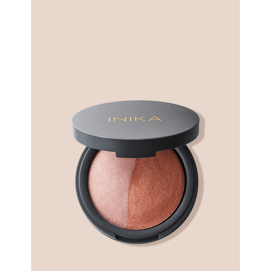 INIKA Organic Mineral Baked Blush Duo