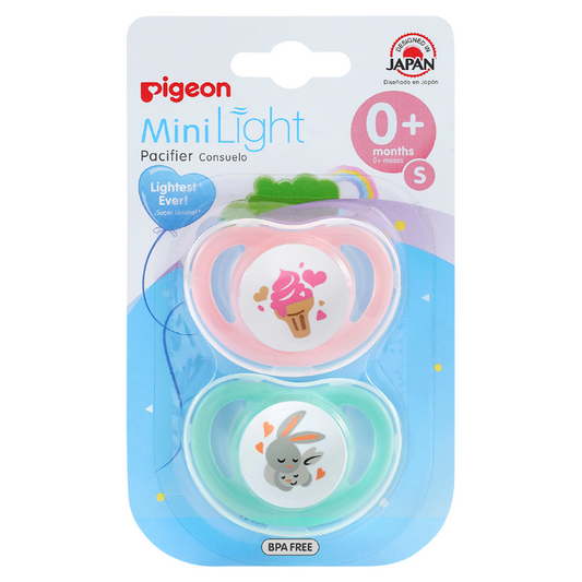Pigeon Minilight Pacifier Small 2 Pack
