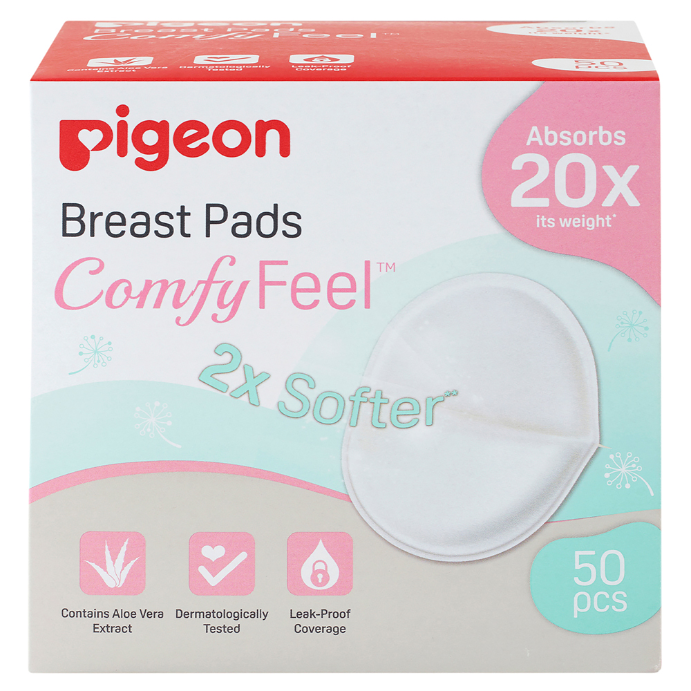 Pigeon Comfy Feel Breast Pad 50 Pack