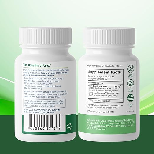 Seipel Group Urox (Bladder Control) 60c - STELLAR PHARMACY