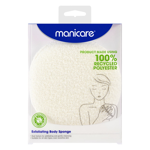 Manicare Exfoliating Body Sponge 1 Pack