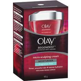 Olay Regenerist Micro Sculpting Cream Fragrance Free 48g New Formula
