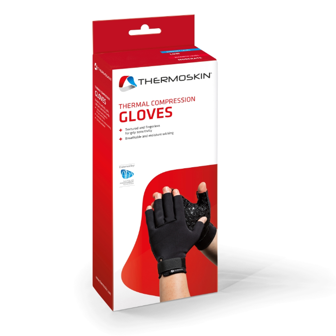 Thermoskin Thermal Compression Gloves Large Black