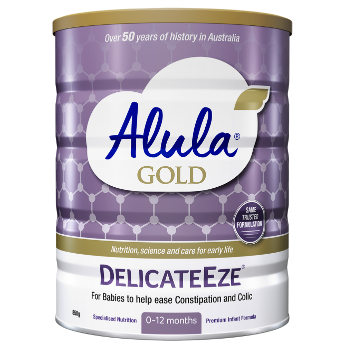 ALULA Gold Colic & Constipation 0-12 Months 850g