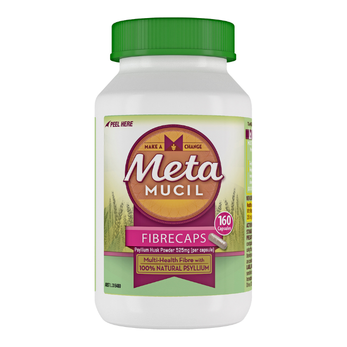 Metamucil Fibrecaps 160 Capsules