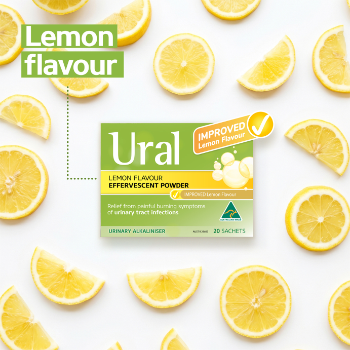 Ural Effervescent Powder Sachets 8 Pack