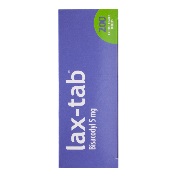 LAX Bisacodyl 5mg 200 Tablets