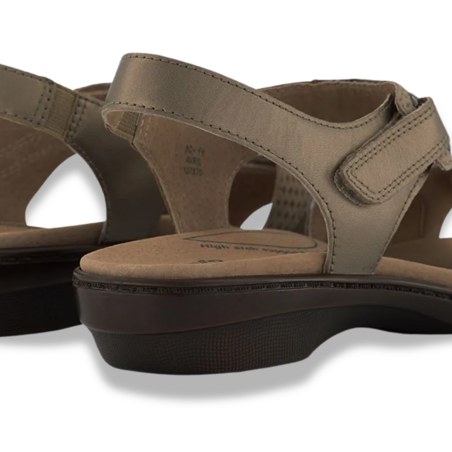 AVRIL Taupe Comfort Shoes