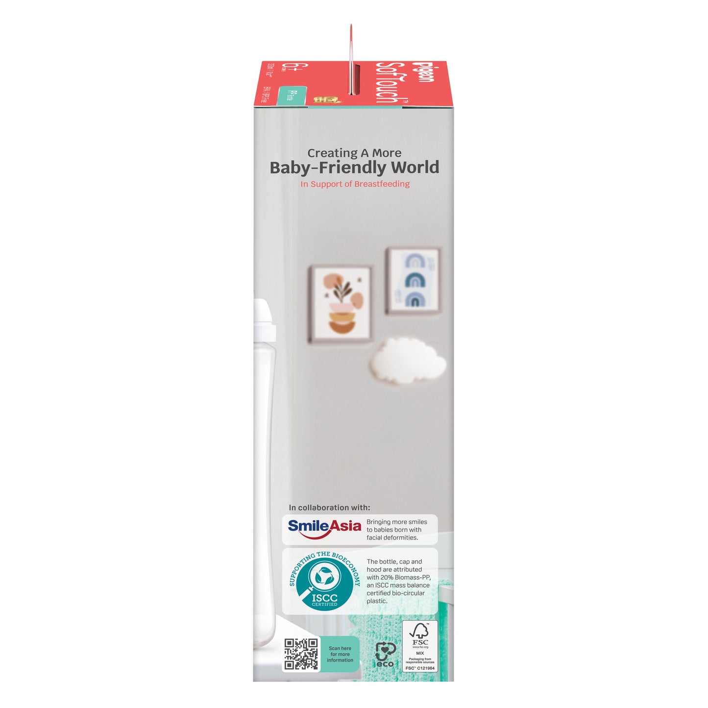 SOFTOUCH BPP BOTTLE PP 330ML