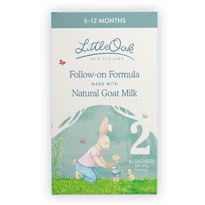 LittleOak Natural Goat Milk Formula 6 x 30g Sachets