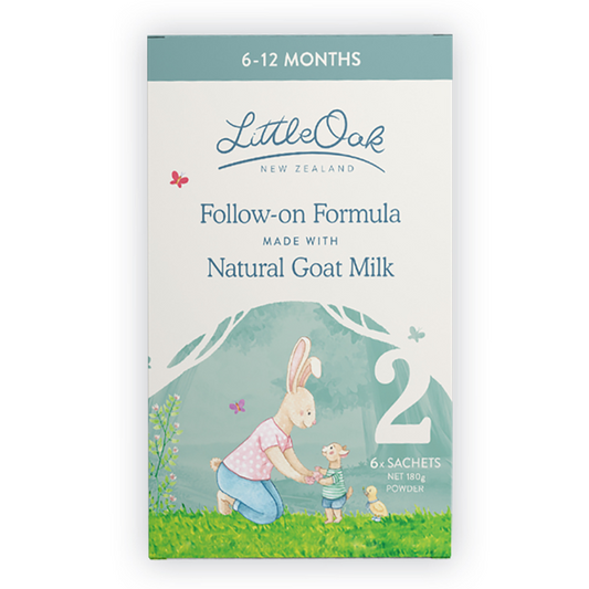 LittleOak Natural Goat Milk Formula 6 x 30g Sachets