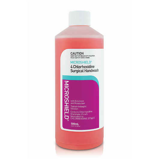 Microshield 4 Chorhexedine Surgical Wash 500mL