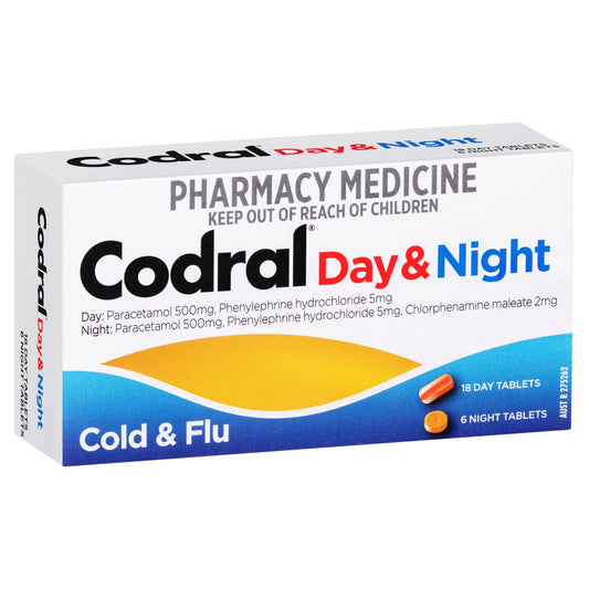Codral PE Day & Night Tablets 24 Pack