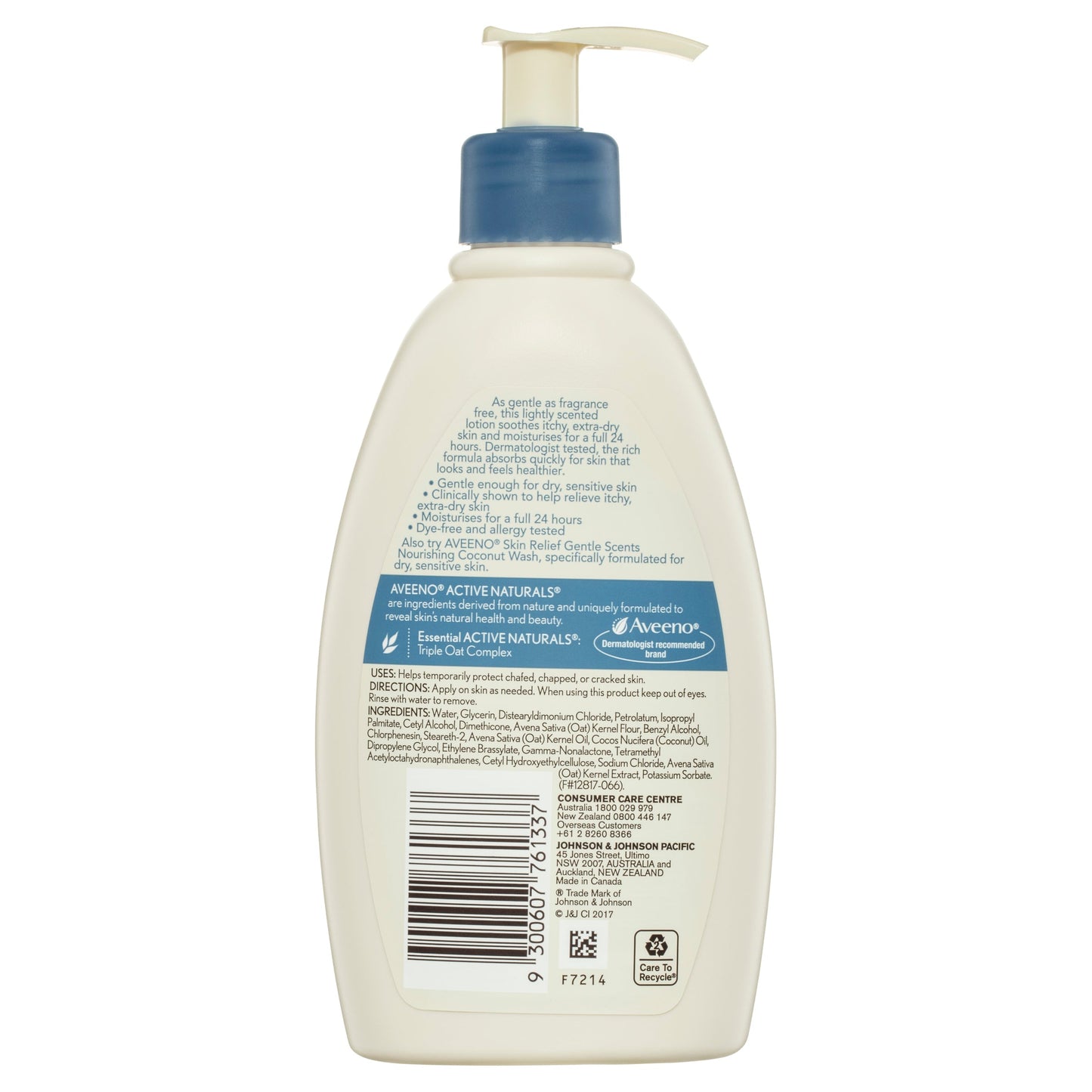 AVEENO Skin Relief Gentle Scent Lotion Nourishing Coconut 354 mL
