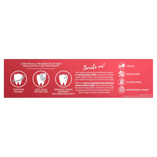 Colgate Optic White Enamel White Toothpaste 140g