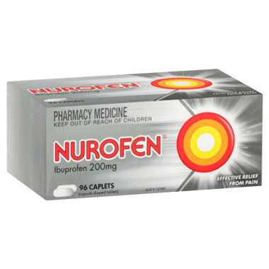 Nurofen 200mg Ibuprofen 96 Caplets