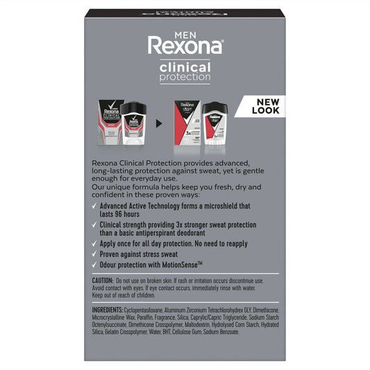 REXONA Men Clinical Protection Antiperspirant Deodorant Sport 45ml