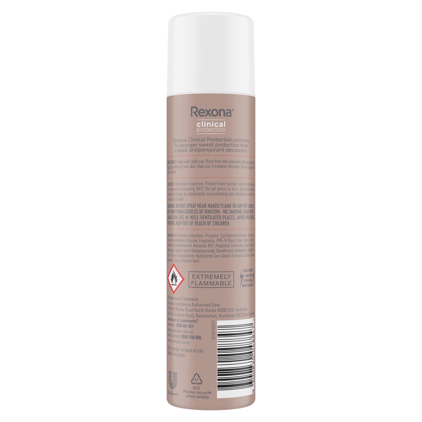 Rexona for Women Clinical Protection Antiperspirant Summer 180ml