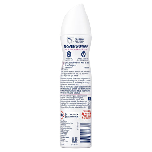 Rexona for Women Antiperspirant Advanced Invisible Pure 220ml