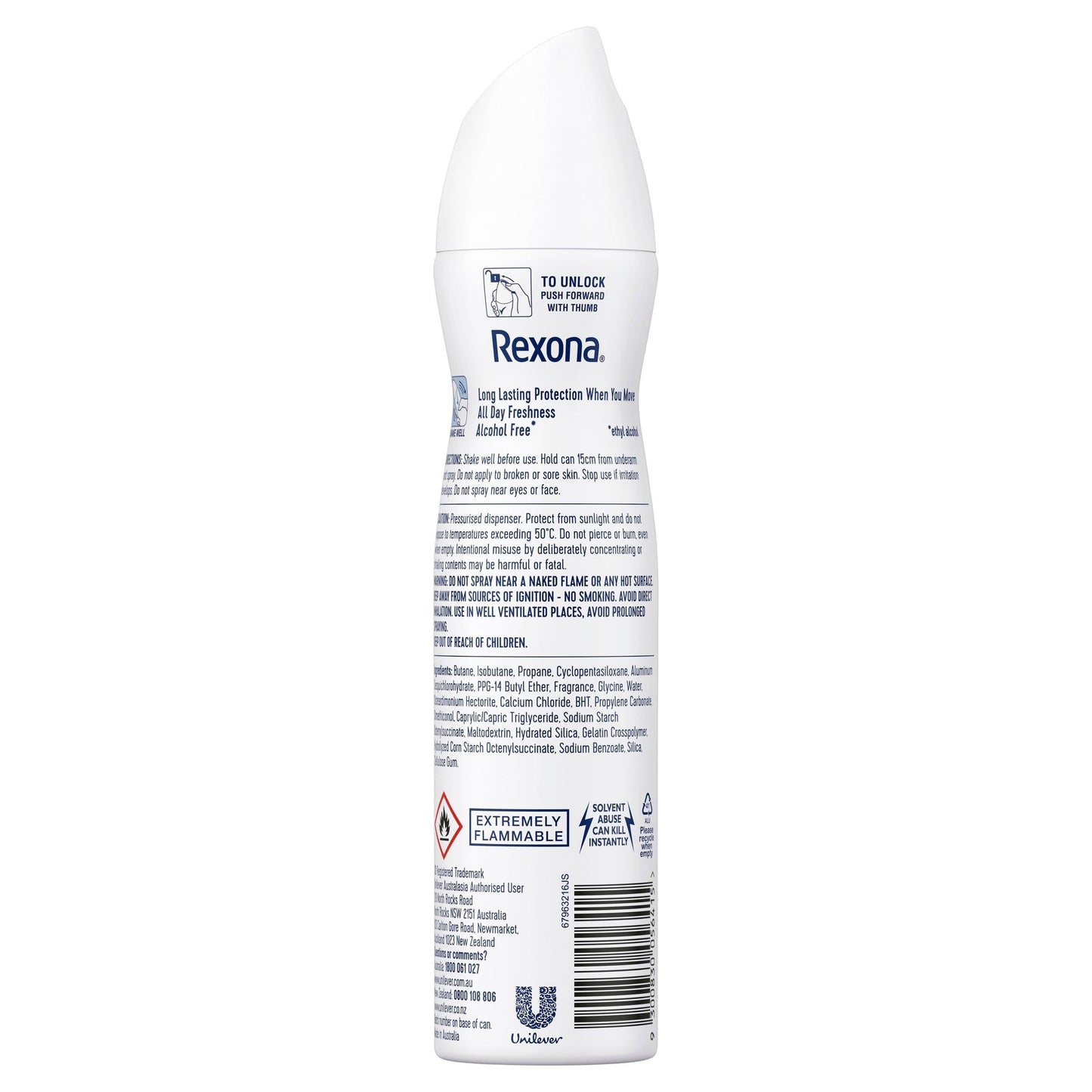Rexona for Women Antiperspirant Advanced Shower Fresh 220ml