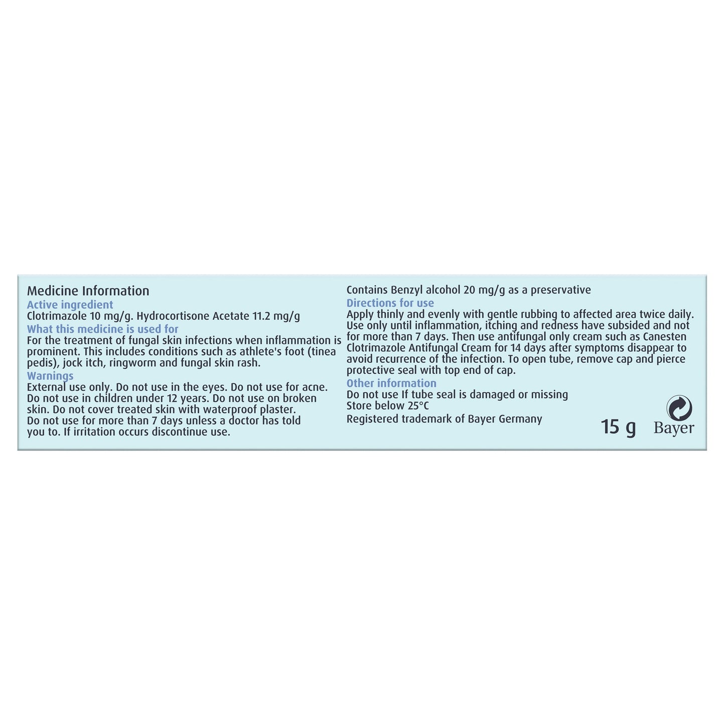 CANESTEN PLUS CREAM 15g