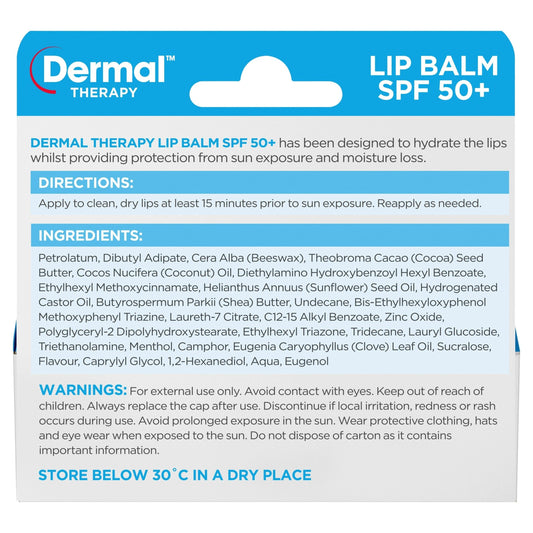 Dermal Therapy Lip Balm SPF 50+ 10g
