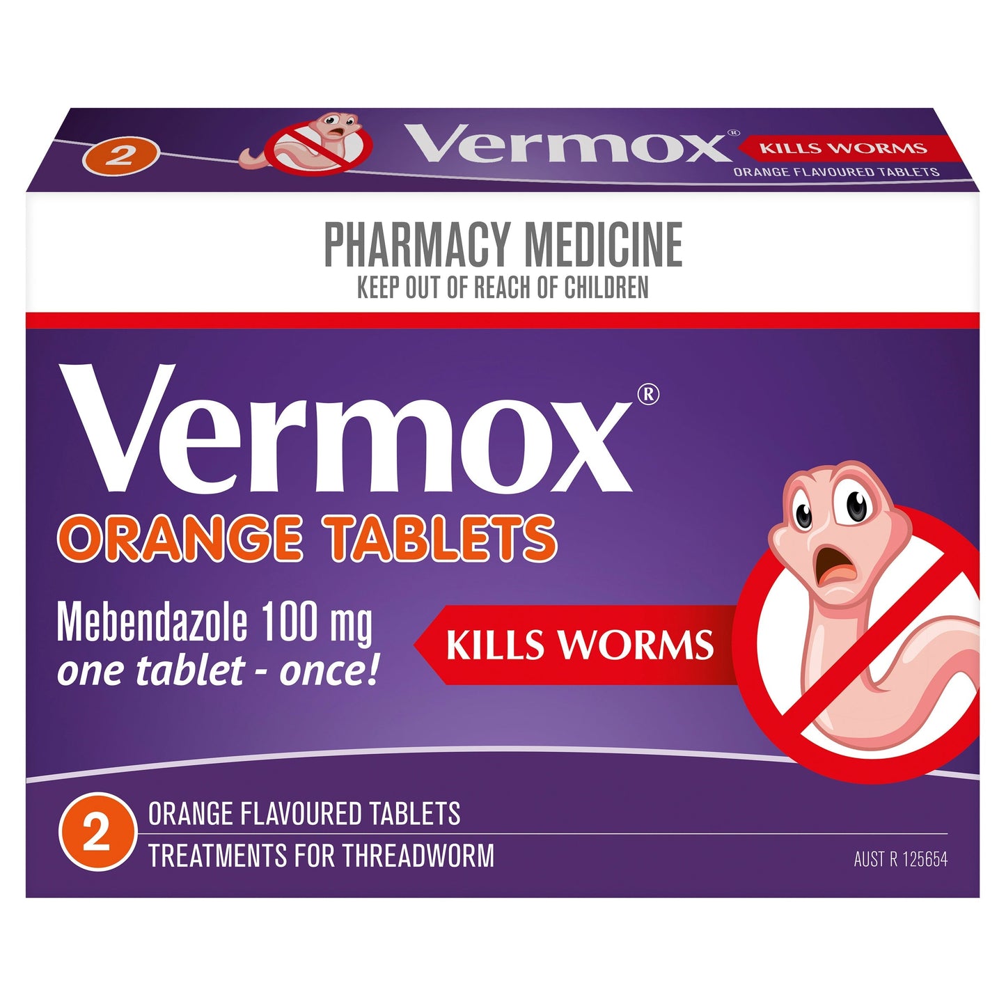 Vermox 2 Tablets