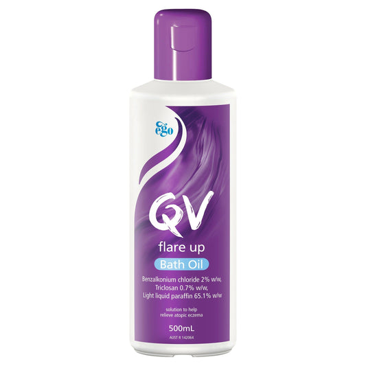 Ego QV Flare Up Bath Oil 500ml for Eczema Prone Skin