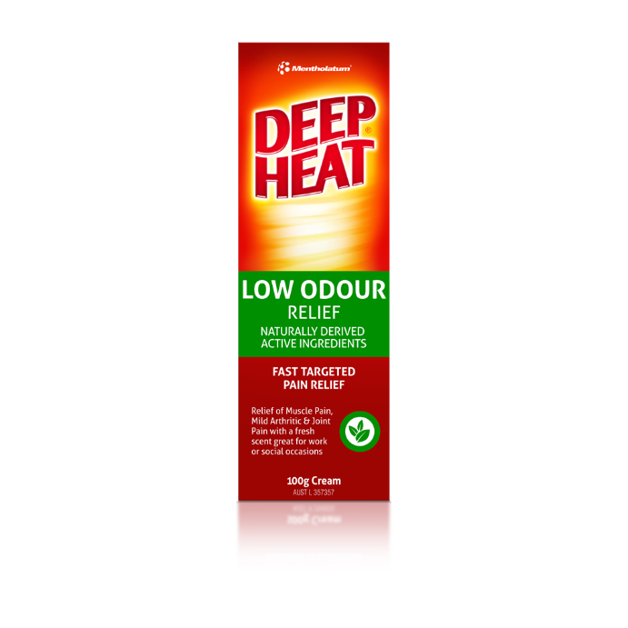 Deep Heat Low Odour Relief 100g