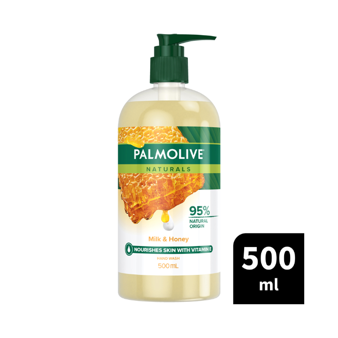 Palmolive Liquid Soap Milk & Honey Pump 500ml