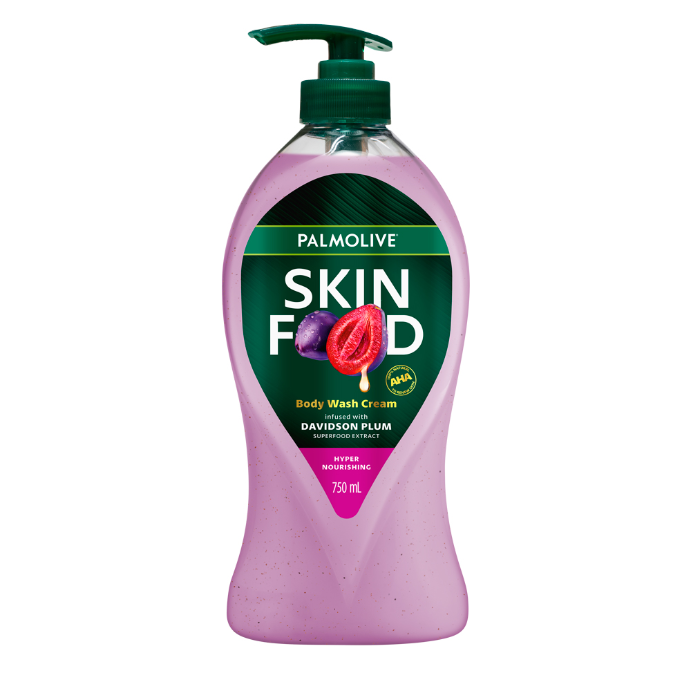 Palmolive Body Wash Skin Food Davidson Plum 750ml