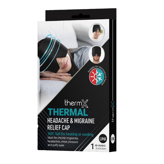 Thermx Thermal Headache & Migraine Relief Cap