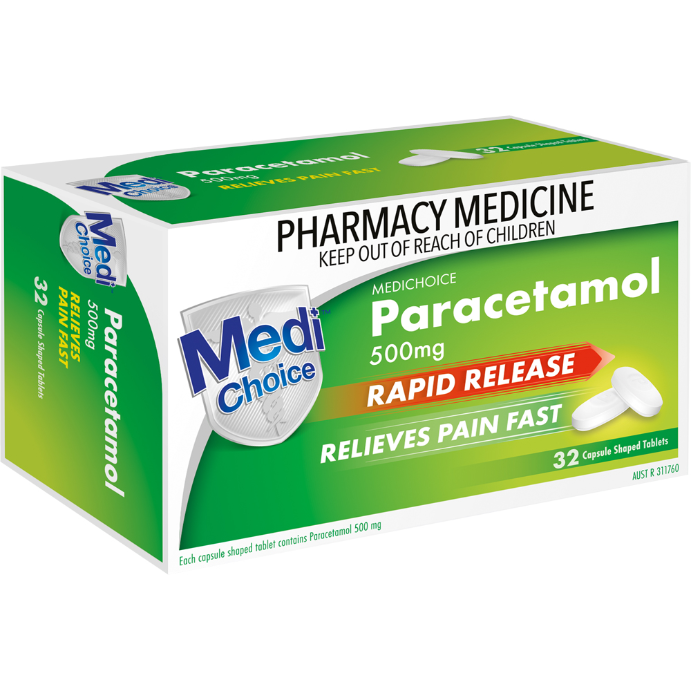 Medichoice Paracetamol Rapid 32 Pack