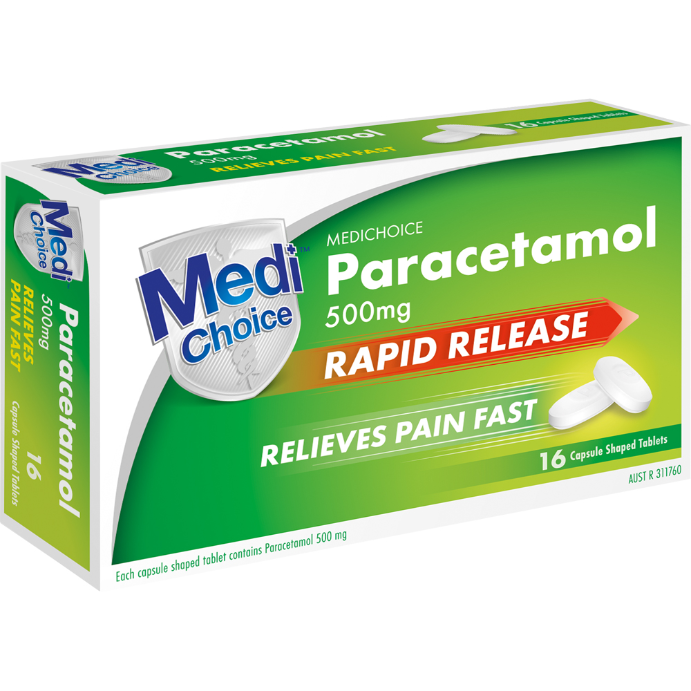 Medichoice Paracetamol Rapid 16 Pack