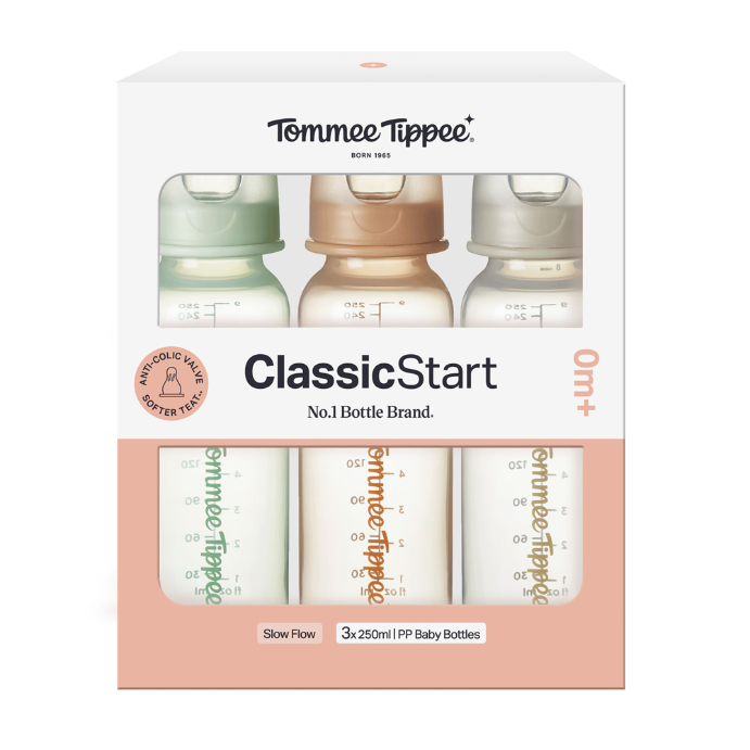 TT CLASSIC SLIM BOTTLE 250ML 3PK