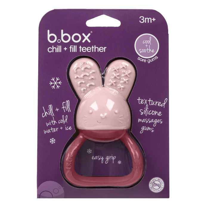 B.box Chill + Fill Teether - Blush