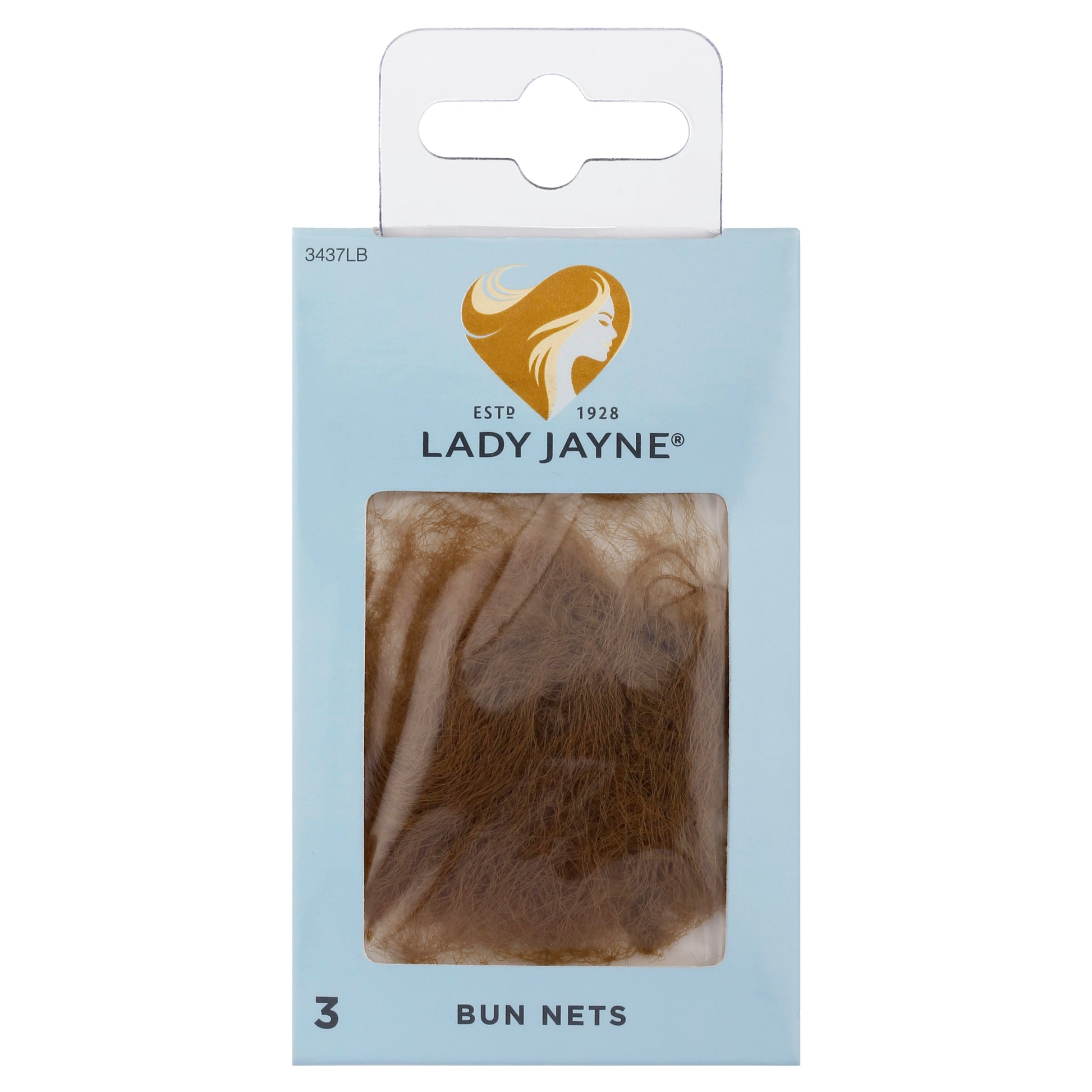 Bun Nets Light Brown 3pk - STELLAR PHARMACY