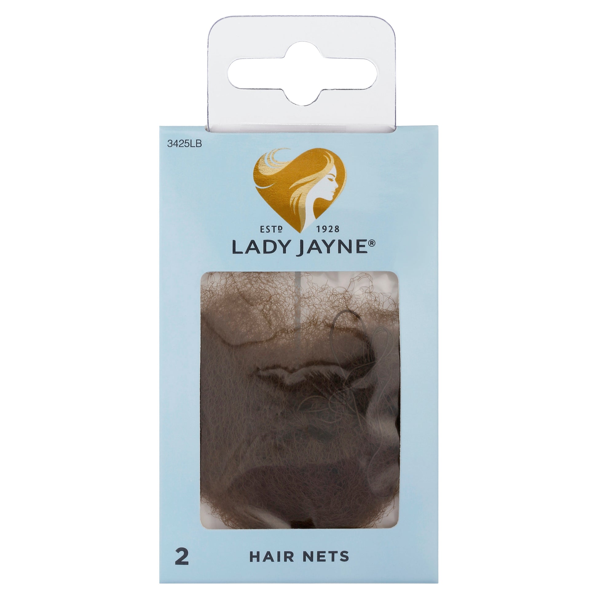 Hair Net Light Brown 2pk - STELLAR PHARMACY