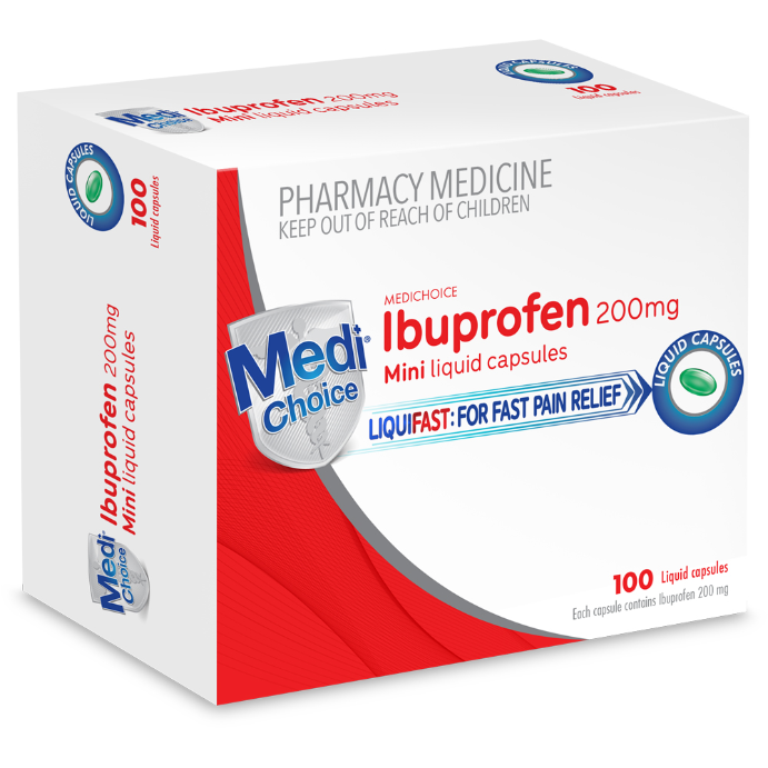 Medichoice Ibuprofen 200mg Mini 100 Pack