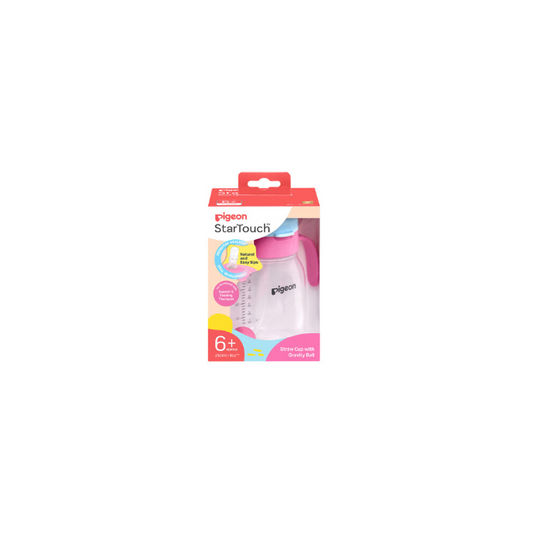 Pigeon Startouch Straw Cup + Gravity Ball Bubblegum 250ml