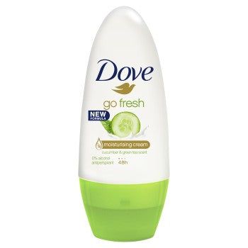 Dove Women Antiperspirant Roll On Deodorant Fresh Touch Cucumber & Green Tea 50ml