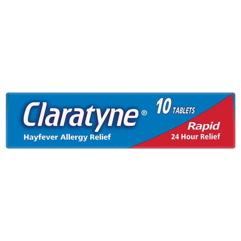 Claratyne Allergy Hayfever Relief Antihistamine Tablets 10 pack