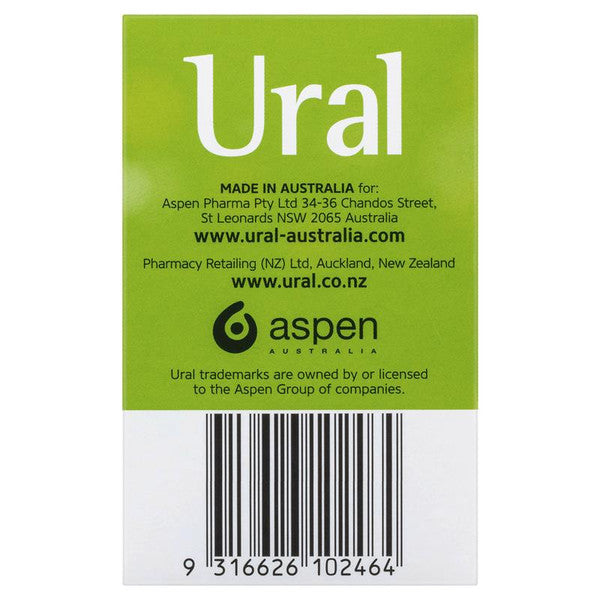Ural Effervescent Powder Lemon 28 Sachets