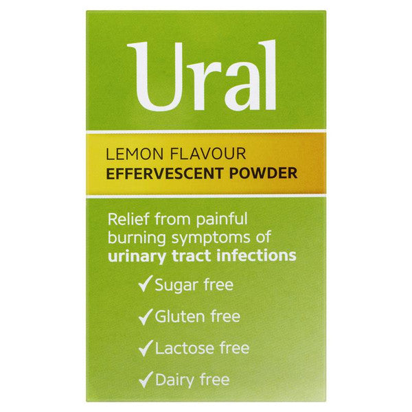 Ural Effervescent Powder Lemon 28 Sachets