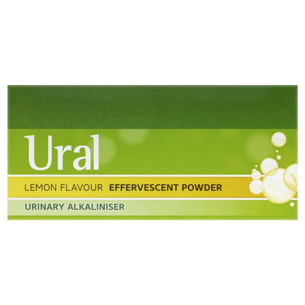 Ural Effervescent Powder Lemon 28 Sachets