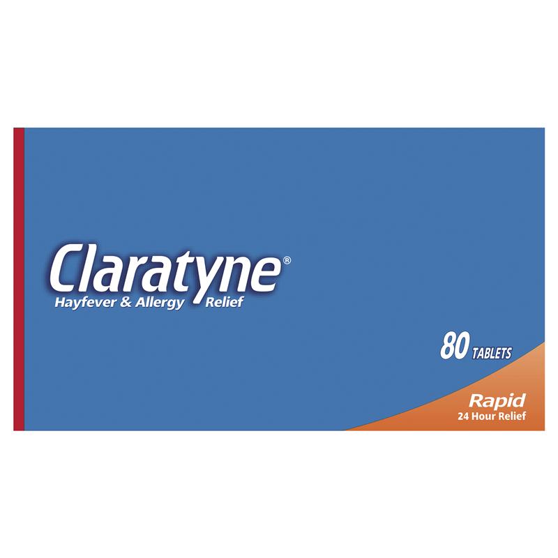 Claratyne Allergy & Hayfever Relief Antihistamine Tablets 80 pack