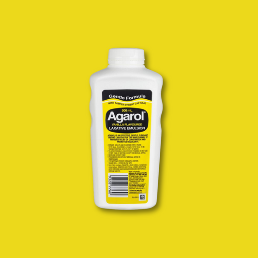 Agarol Laxative Liquid Vanilla Flavour 500mL