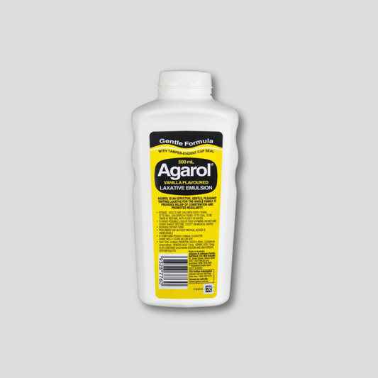 Agarol Laxative Liquid Vanilla Flavour 500mL
